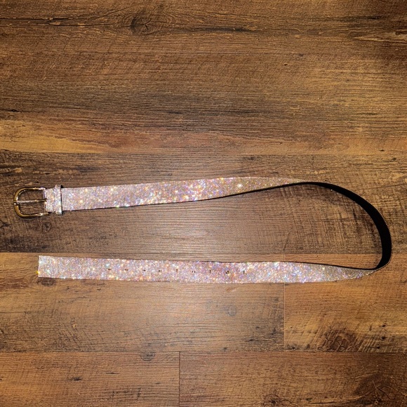 Silver Rhinestone Belt - Picture 3 of 4